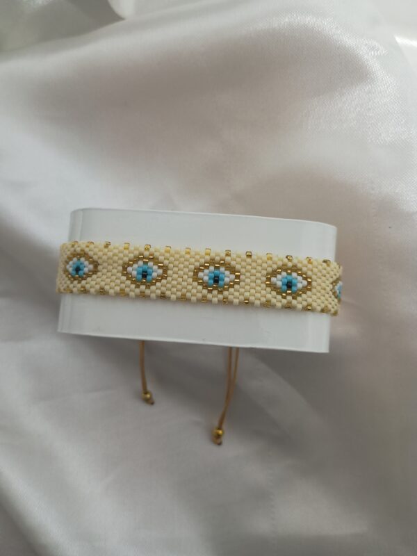 manilla tejida miyuki ojo turco manilla tejida miyuki ojo turco